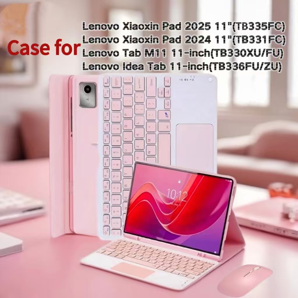 Lenovo Tablet M11 Accessories - غطاء لوحة مفاتيح بلوتوث لجهاز Xiaoxin
