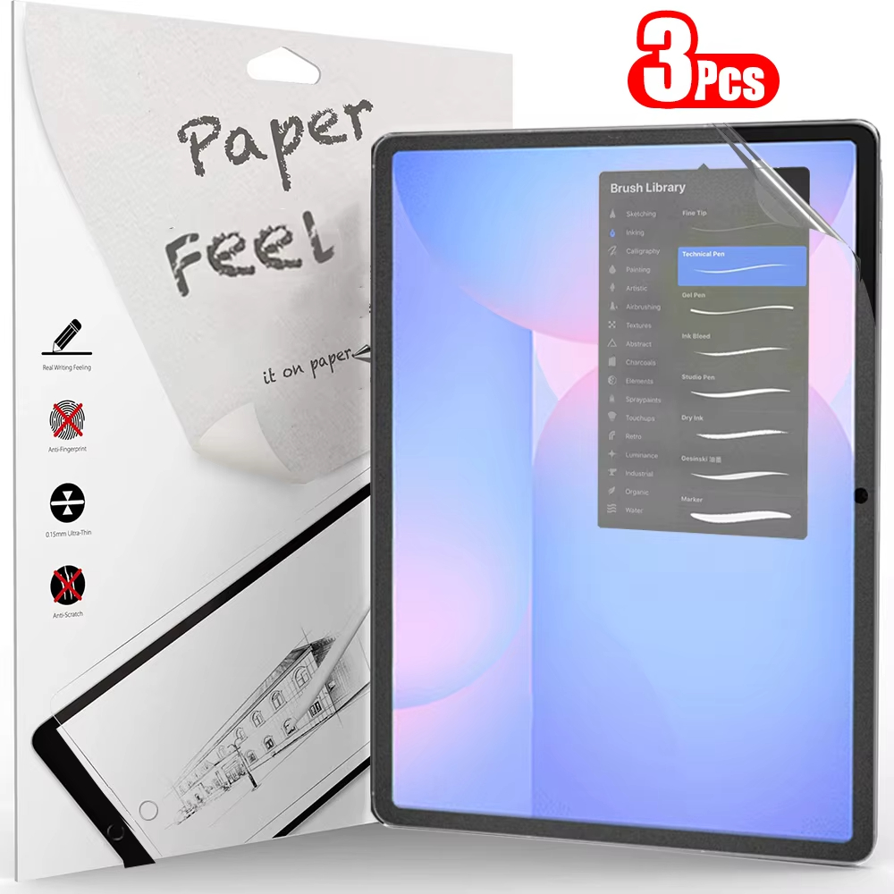 Paper Feel Screen Film - 3 قطعة ورقة يشعر مثل حامي