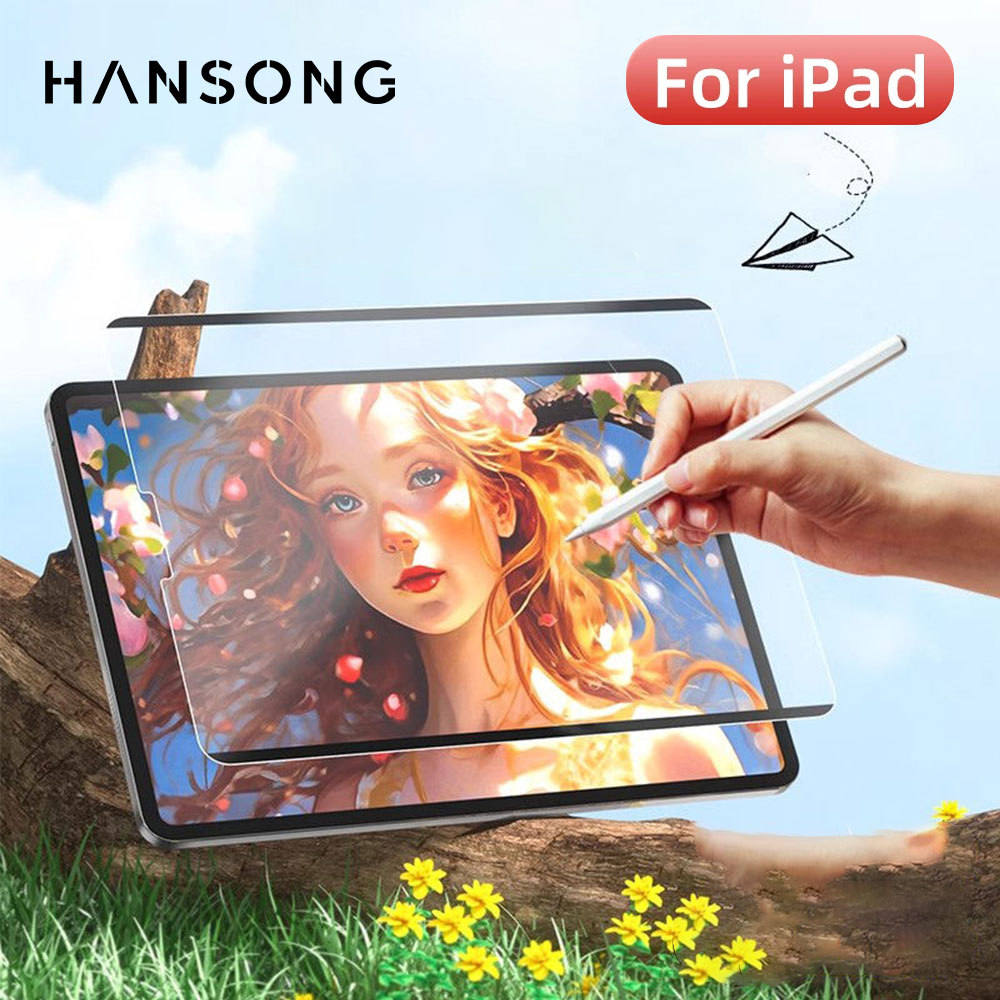 Lenovo Tablet M11 Accessories - واقي شاشة مغناطيسي بملمس الورق لأجهزة