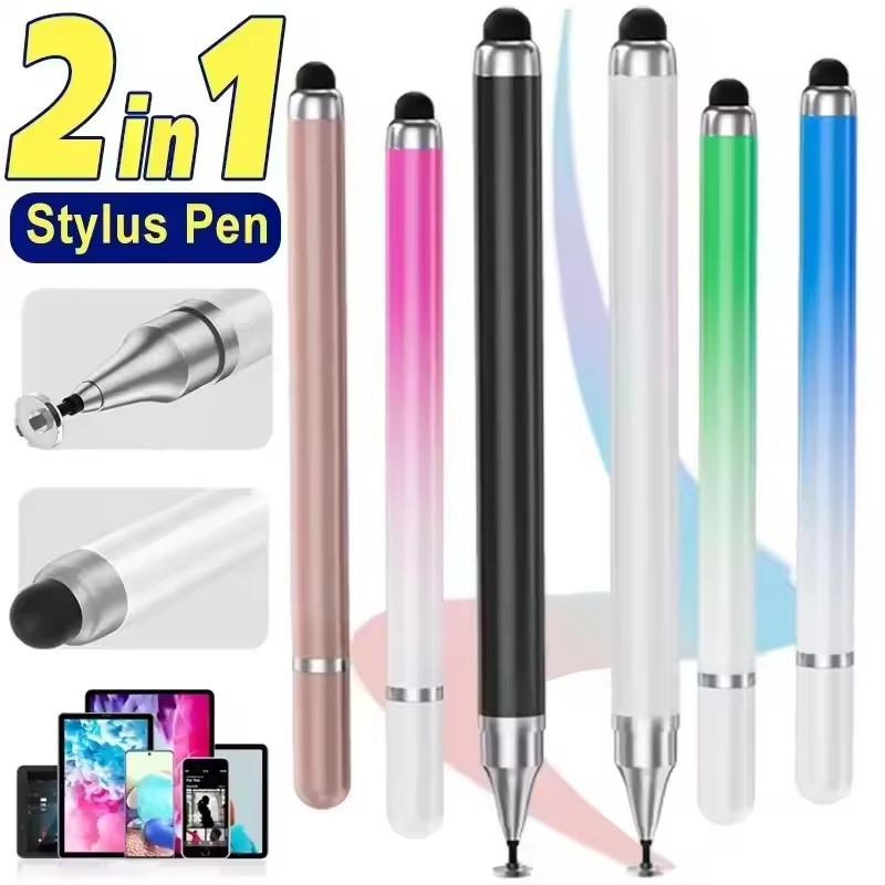 Tablet Pc Accessories - قلم ستايلس عالمي 2 في 1