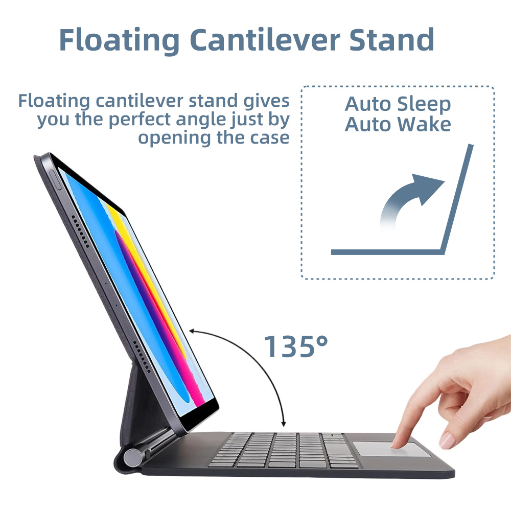 لوحة مفاتيح سحرية 2026 مع بلوت - مراجعة Tablet Ipad Accessories وسعره