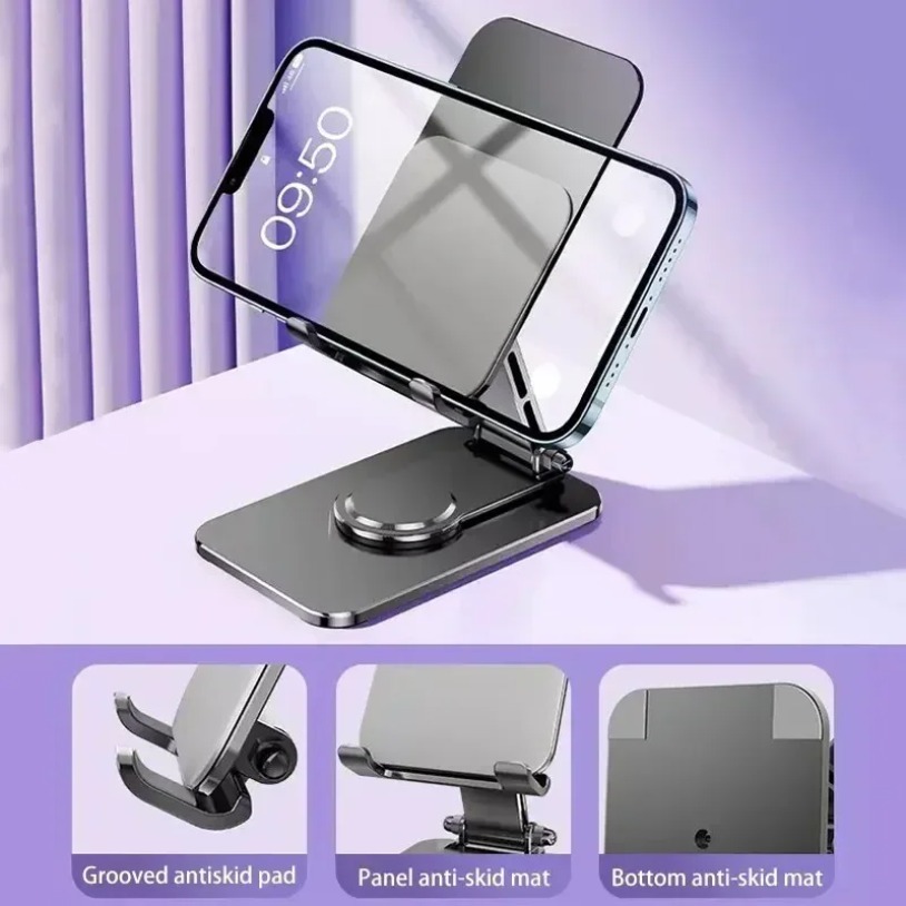 يونيفرسال ميتال 360 °   حامل ه - مراجعة Tablet Ipad Accessories وسعره