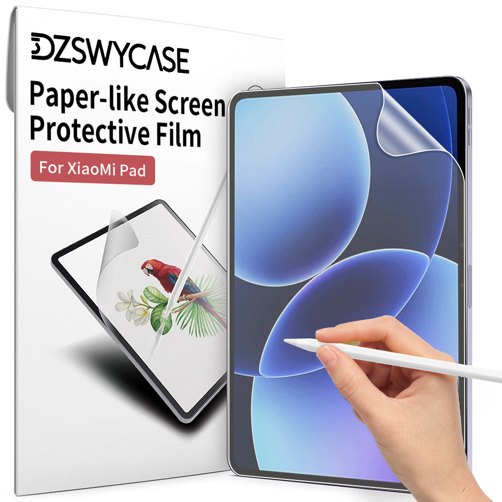 3 قطع من واقيات الشاشة لجهاز ش - مراجعة Paper Feel Screen Film وسعره