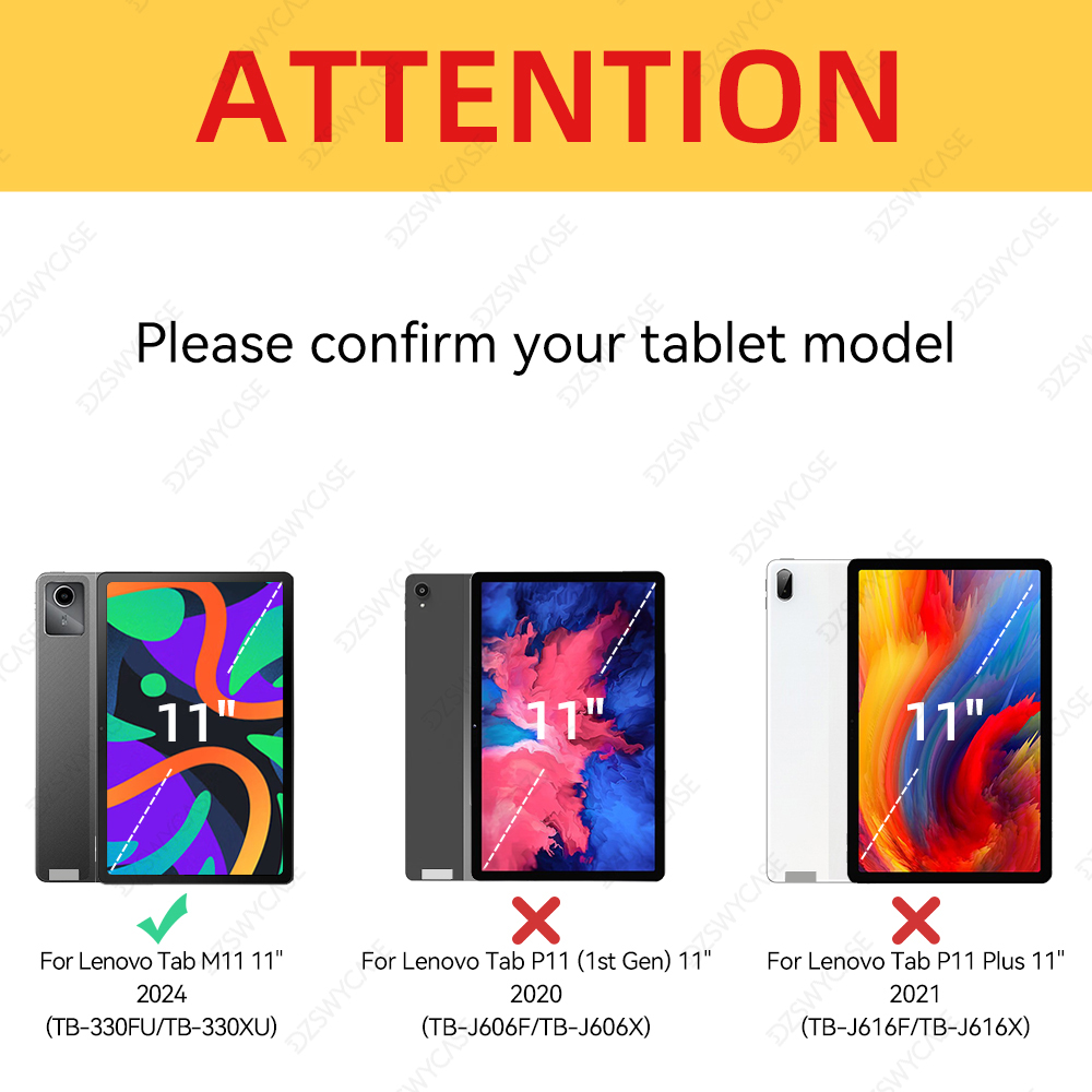 غطاء حماية سيليكون لجهاز لينوف - مراجعة Lenovo Tablet M11 Accessories وسعره