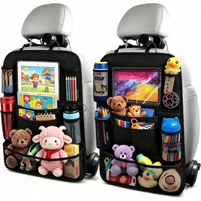 منظم المقعد الخلفي للسيارة مع  - مراجعة Tablet Accessories Bag وسعره