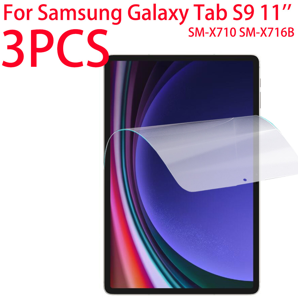 3 عبوات PET واقي شاشة ناعم لها - مراجعة Galaxy Tablet Accessories وسعره