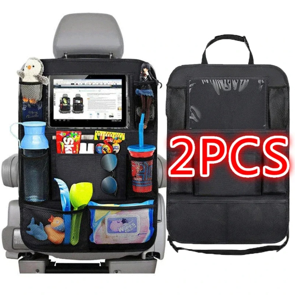 منظم خلفي لمقعد السيارة 9 جيوب - مراجعة Tablet Accessories Bag وسعره