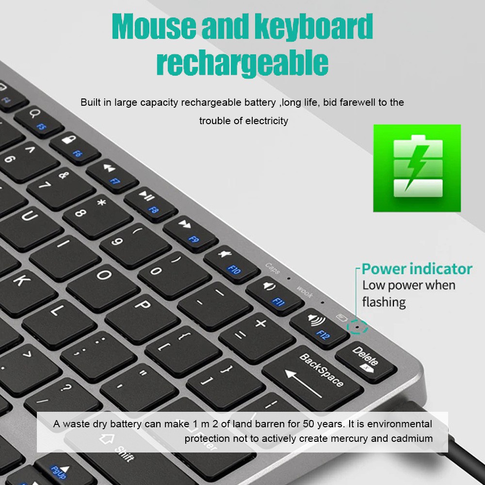 لوحة مفاتيح لاسلكية بلوتوث 5.0 - مراجعة Tablet Accessories Choice Store وسعره