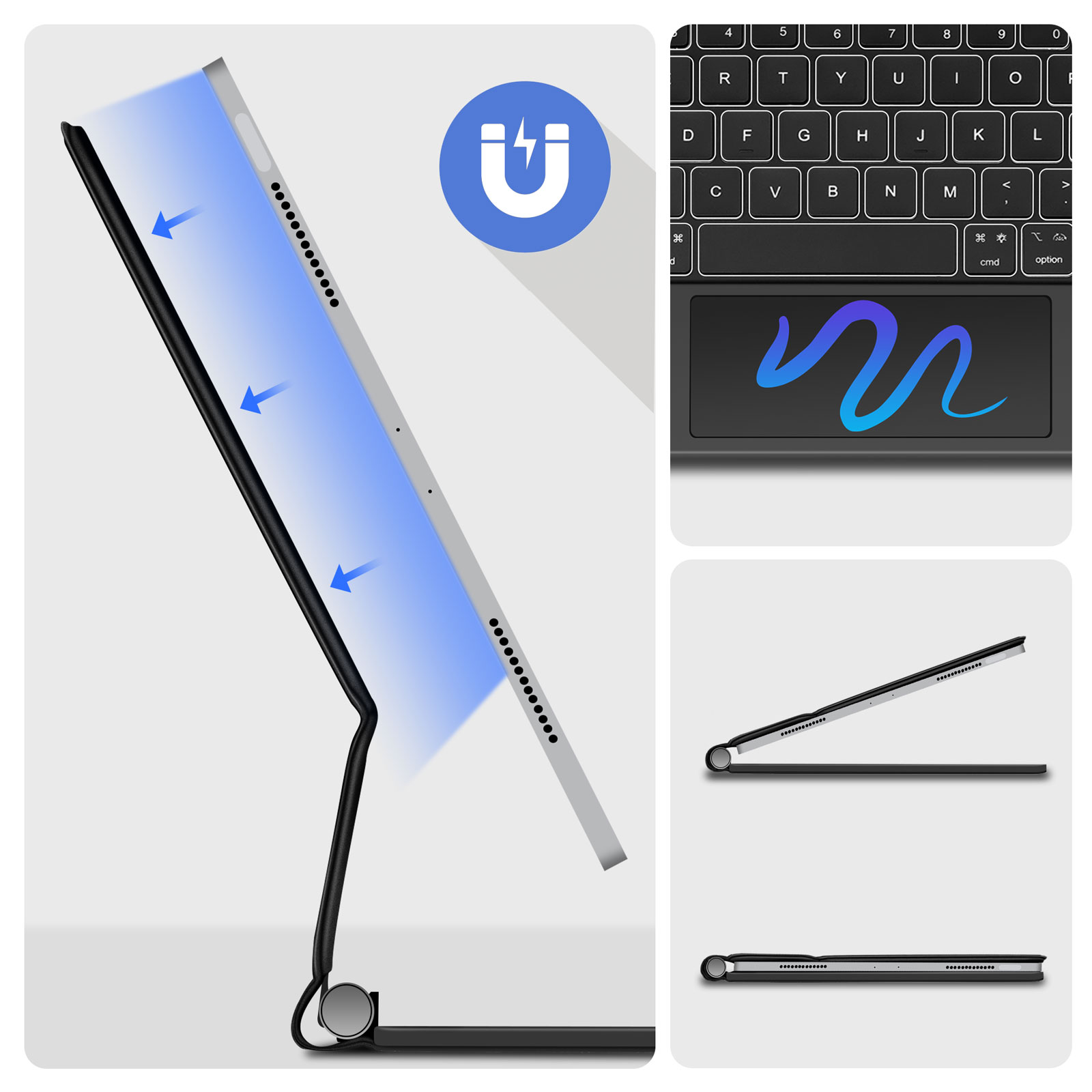 GOOJODOQ لوحة المفاتيح السحرية - مراجعة Tablet Accessories Choice Store وسعره