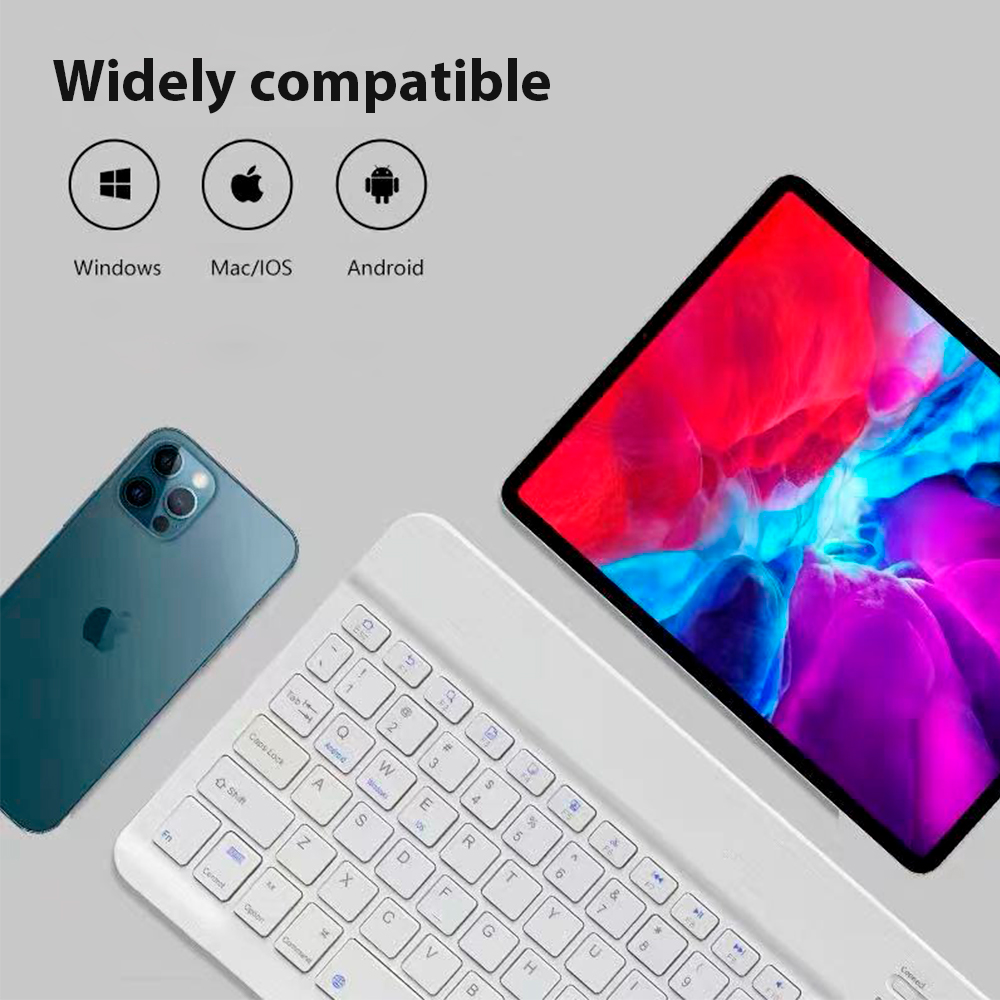 لوحة مفاتيح بلوتوث لاسلكية عال - مراجعة Tablet Pc Accessories وسعره