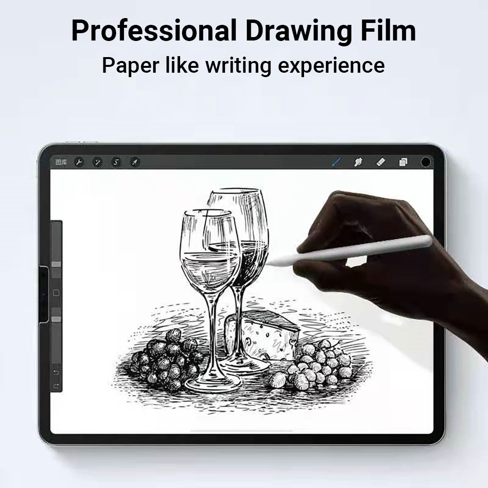 3 قطعة ورقة يشعر مثل واقي الشا - مراجعة Paper Feel Screen Film وسعره