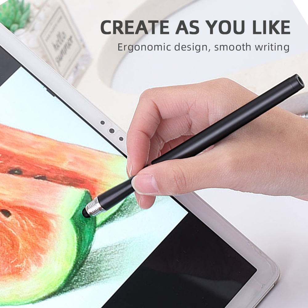 2in1 قلم ستايلس عالمي للرسم ال - مراجعة Pen Tablet Accessories وسعره