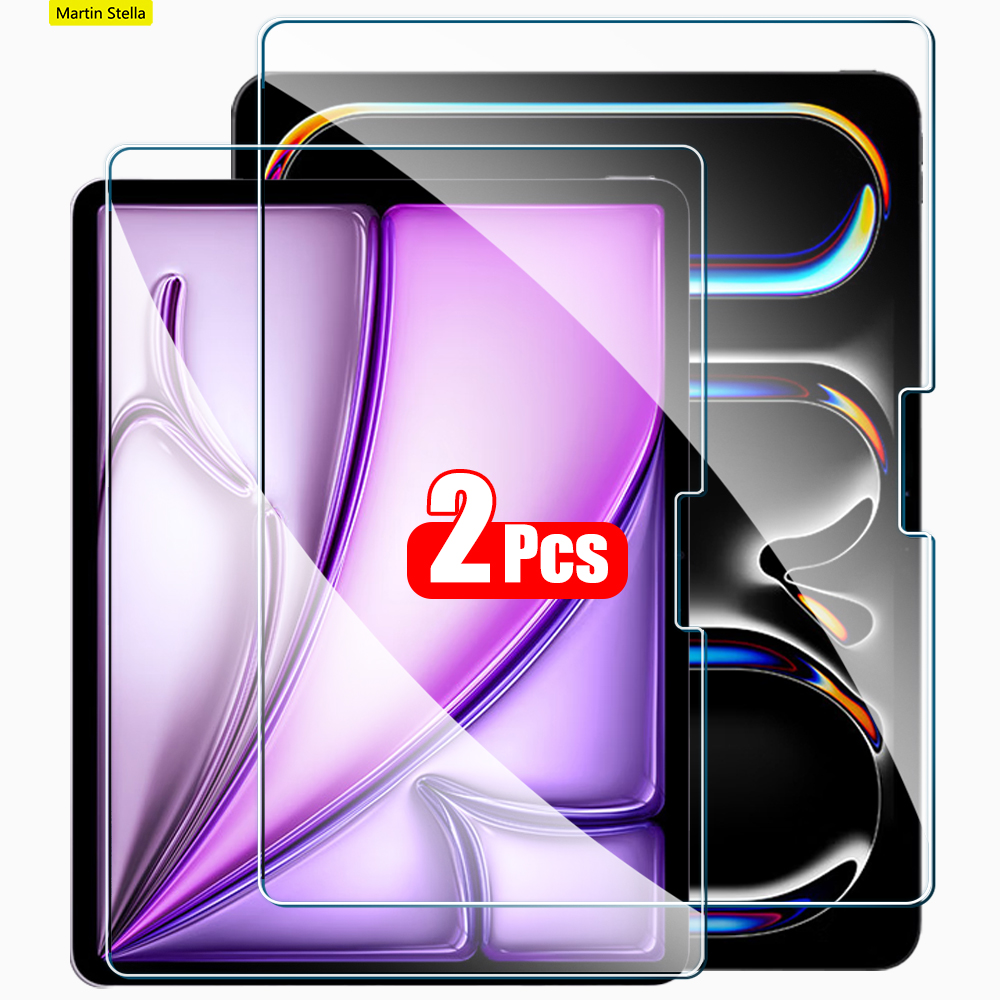 قطعتان من واقي الشاشة الزجاجي  - مراجعة Lenovo Tablet M11 Accessories وسعره