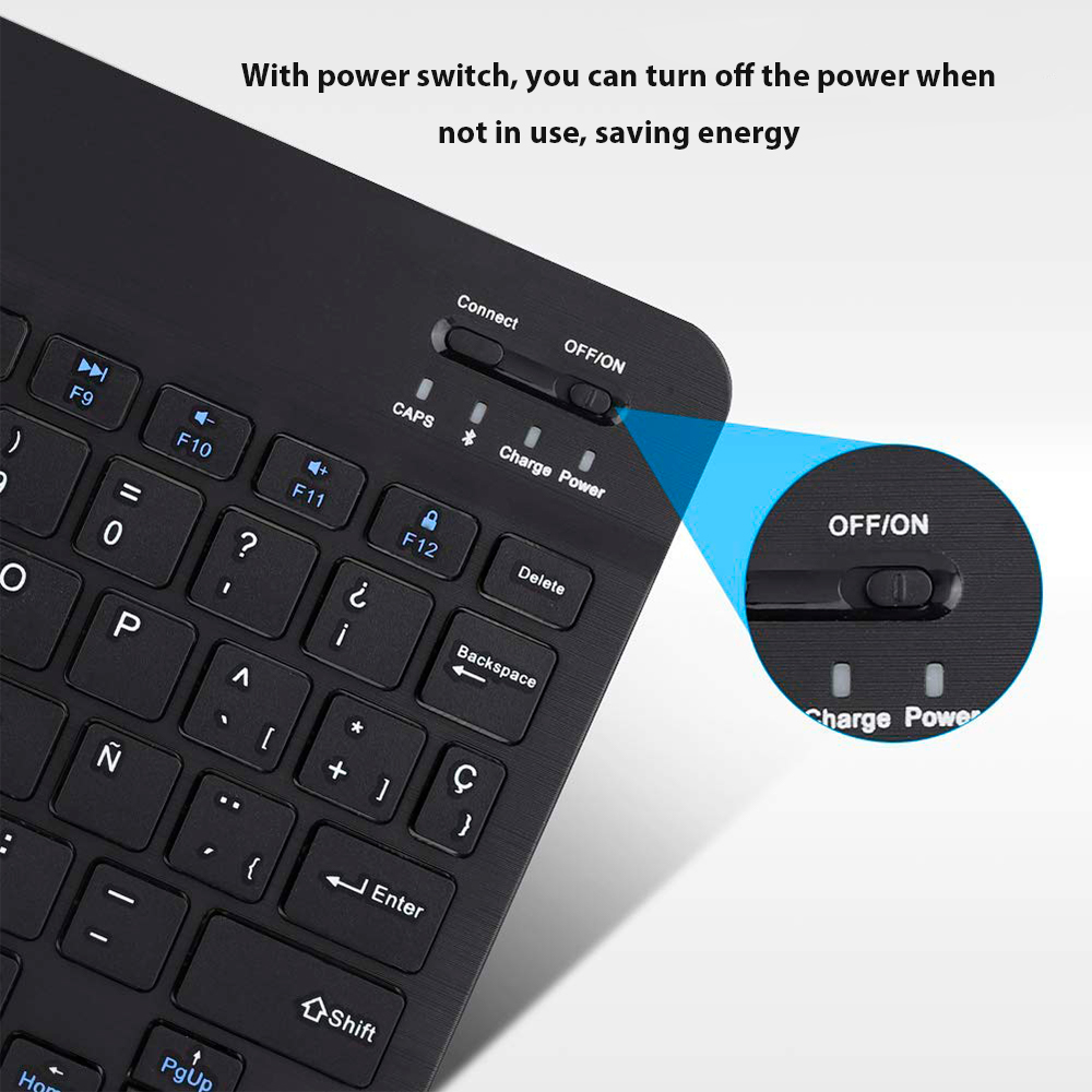لوحة مفاتيح لاسلكية بلوتوث لأج - مراجعة Tablet Pc Accessories وسعره