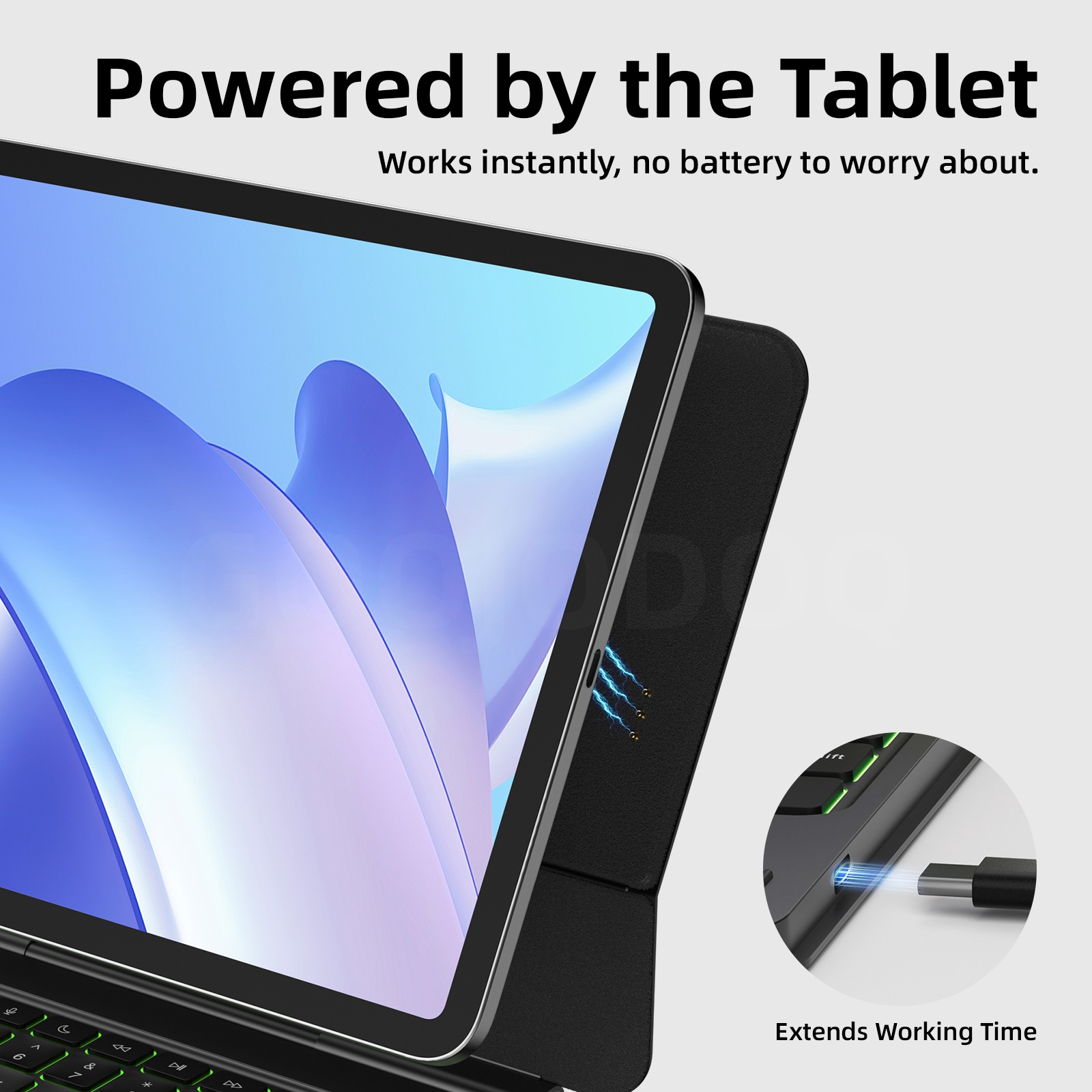 حافظة لوحة المفاتيح السحرية ال - مراجعة Tablet Accessories Choice Store وسعره